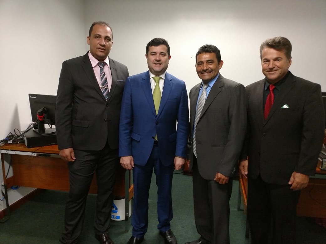 Brasília com o prefeito e o Deputado Eduardo da Fonte